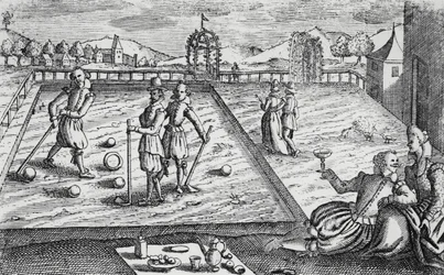 Croquet, ca. 1650